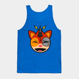 Laughing Cyborg Squirrel Oskar Tank Top